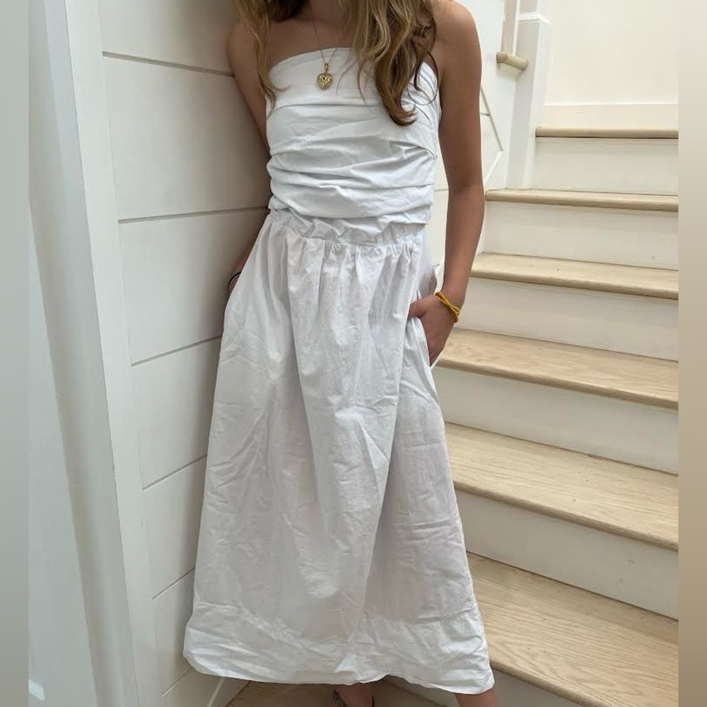 Q House Of Basics Alex Strapless Maxi Dress